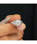2 CT Round Cut Lab Created Diamond Men&#39;s Engagement Ring 14K White Gold ... - $102.84
