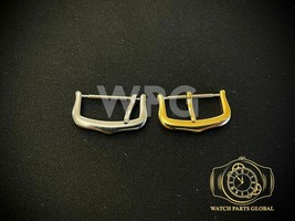 16 18mm Fits Cartier Buckle Clasp for Watch Leather Strap Band S/S Yellow Gold - $36.91