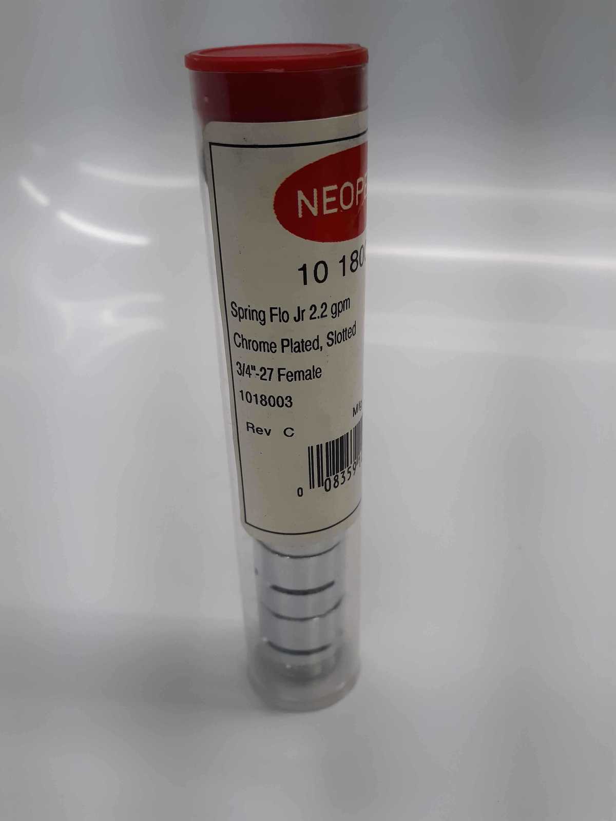 Neoperl 1018003 Aerator A112.18.1M 2.2 GPM Female Chrome 3/4 Faucets