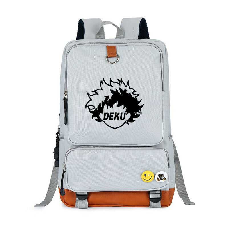 My Hero Academia Midoriya Izuku Deku Backpack School Bag Laptop Bag Travel Bag Bags