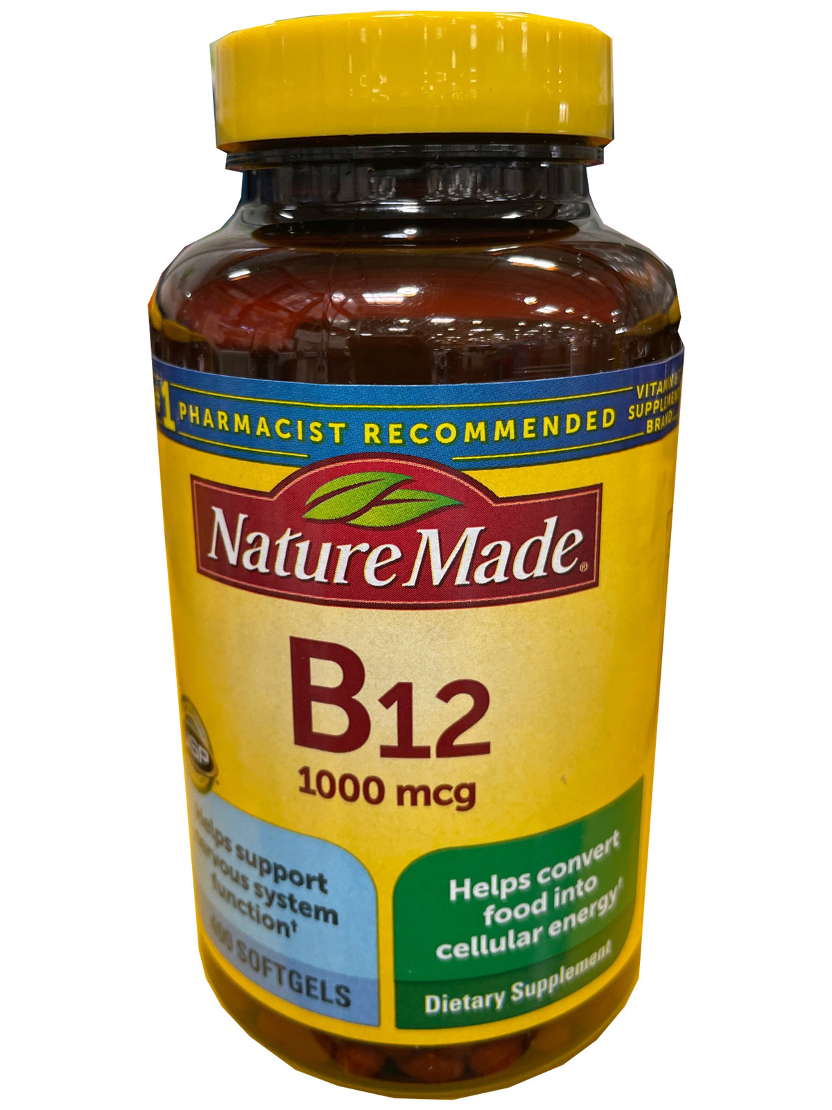 Nature Made 1000mcg Vitamin B-12 - 400 Softgels - Vitamins & Lifestyle ...