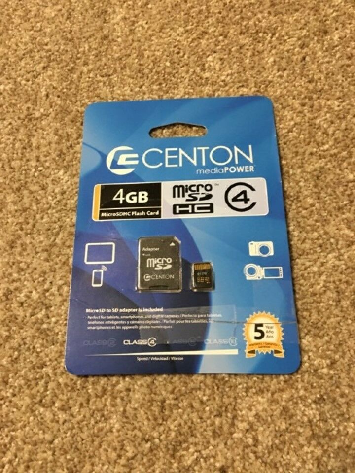 Primary image for Centon 4GB Micro SD Flash Memory Card