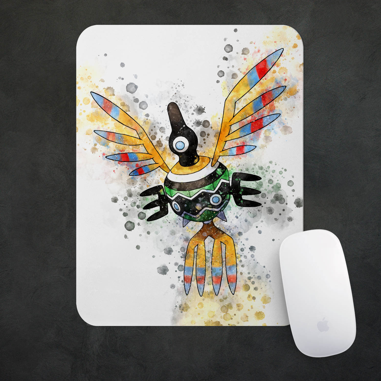 Sigilyph Pokemon Mouse Pad Anime Gaming Mousepad TOP Quality BIG SIZE