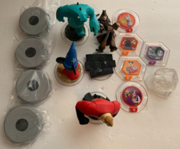 Disney Infinity Figures and Pad Lot: Mixed Lot: Untested: Pirates, Incre... - $29.99