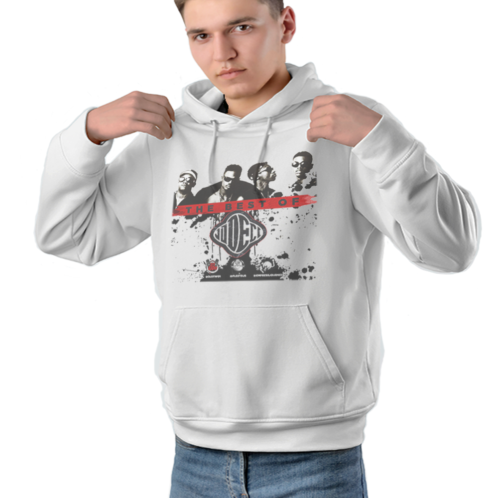 Unbranded - The best of jodeci white men classic hoodie