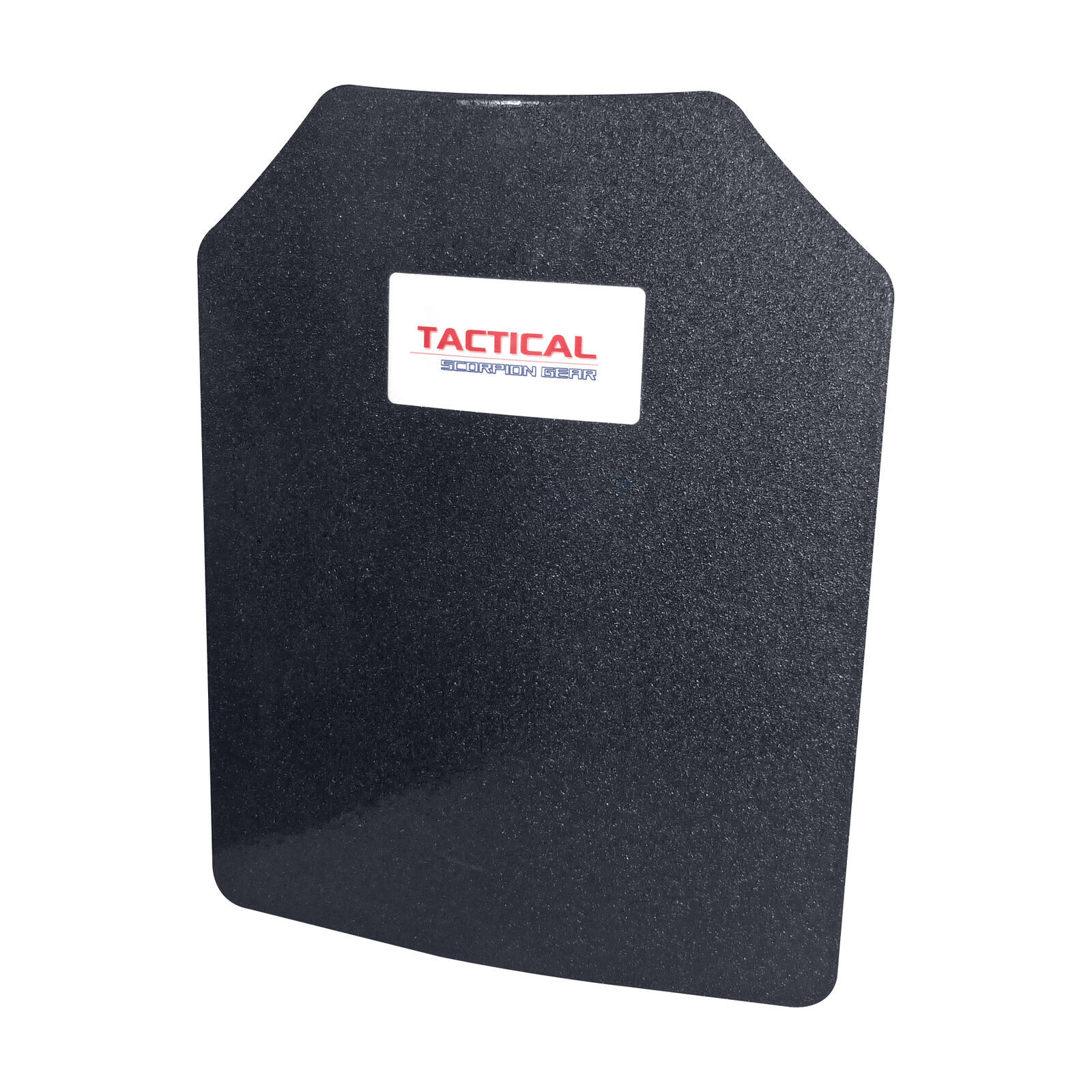 Level III AR500 Steel Body Armor 11x14 Flat Plate Coated Quick Ship Body Armor & Plates