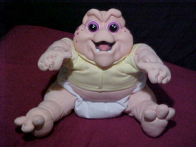 Baby Sinclair Puppet Plush Toy From Dinosaurs By Hasbro From 1991 Very ...