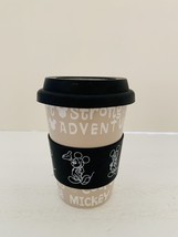 Disney Parks Authentic Original Adventurous Mickey Mouse Coffee To-Go Cup w/ Lid - $28.05