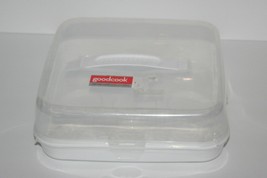 Cupcake Carrying Case - White Plastic by Good Cook, NEW, Holds 9 - $14.89