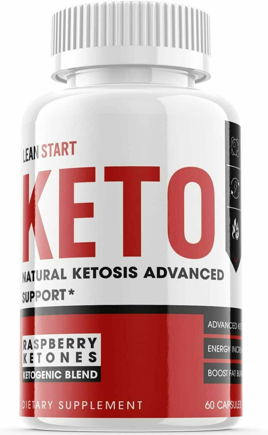 *Lean Start Keto, Ketogenic Weight Loss Support, 60 Caps, Free Shipping