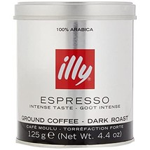 illy Dark Ground Espresso Coffee 125 g  - $7.00
