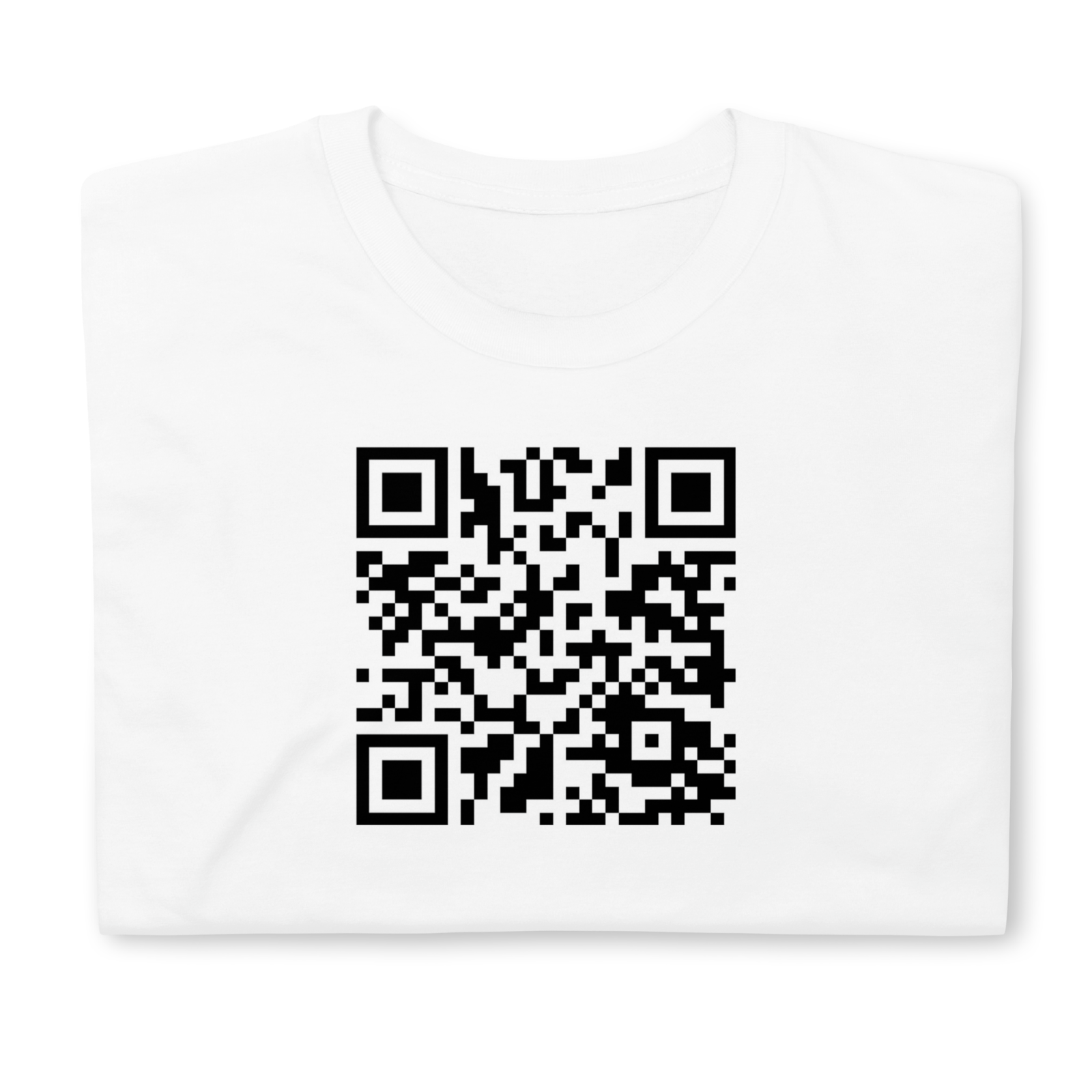 Rick Astley T-Shirt - Never Gonna Give You Up troll 80s icon QR Code