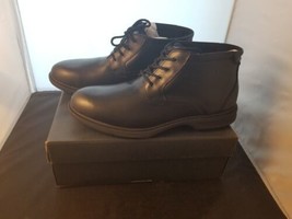 NIB Florsheim No Drip Size 14 D Black Colorway Memory Foam Footbed Chukka Boots - $67.82