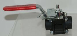 Flowserve Worcester Controls 444466PMSE Ball Valve 1/2 Inch Red Lever Handle image 4