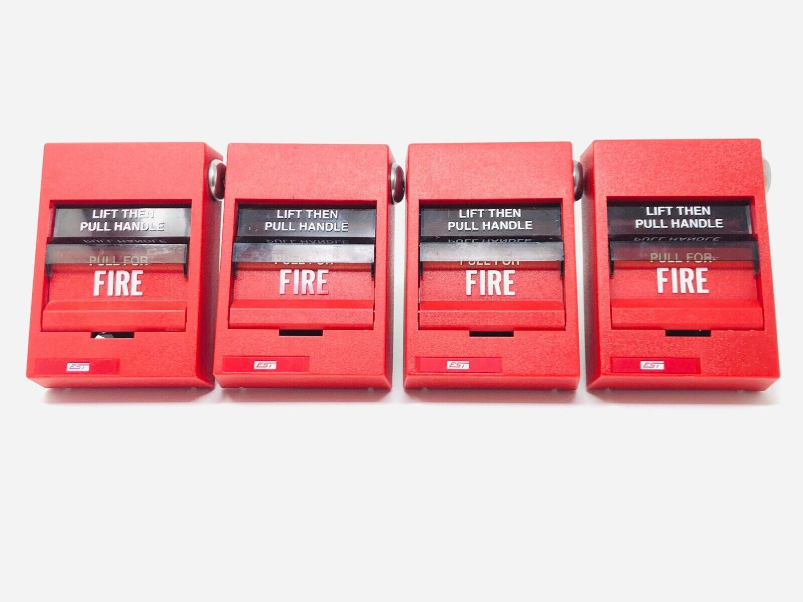 Edwards EST Fire Alarm Manual Set of 4 GSAM278 Double Action Pull