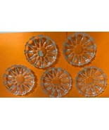 Set Of Five Princess House Lead Chrystal Candle Holders Pre-Owned - $36.62