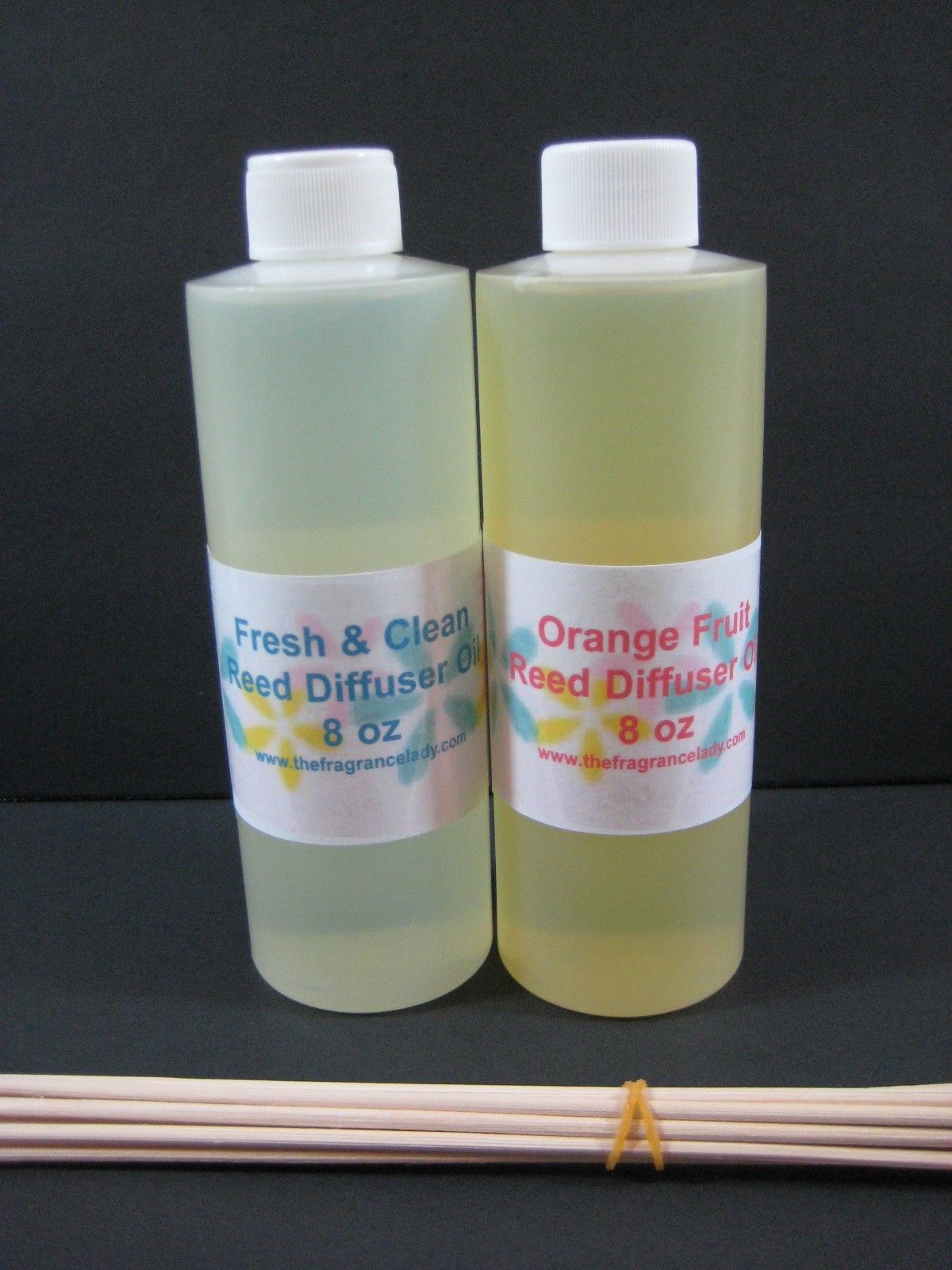 8 Oz ROSE Scented Reed Diffuser Fragrance Oil Refill One Bottle