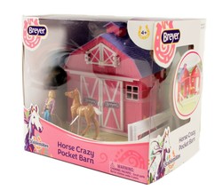 Breyer Horse Crazy Pocket Barn Stablemates Ages 4 Plus - $30.84