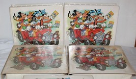 4 Vintage Walt Disney Read Along Book Case with Cassette Tapes Variety of storys - $69.29