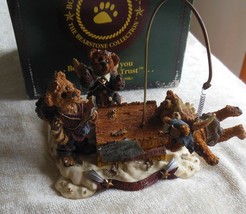 Boyds Bears Bearstone The Flying Lesson...This End Up Music Box #227801 - $60.89