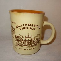 Williamsburg Virginia Coffee Mug 12 oz Cup Buildings Governors Palace Ca... - $14.89