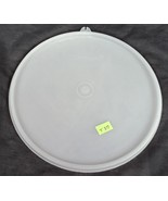 T37 Tupperware Replacement Round Container Lid - Clear Colorless - 9&quot; - $9.74