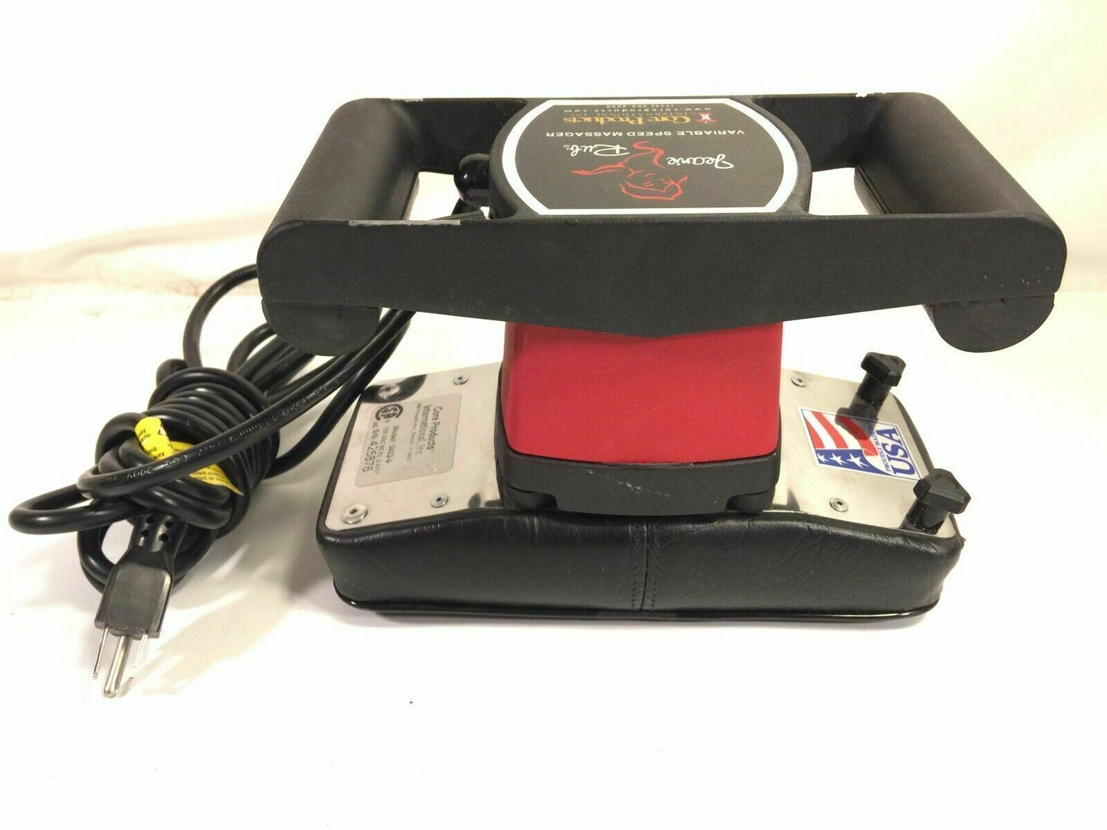Jeanie Rub Variable Speed Massager Core Products Model 34020 Made In