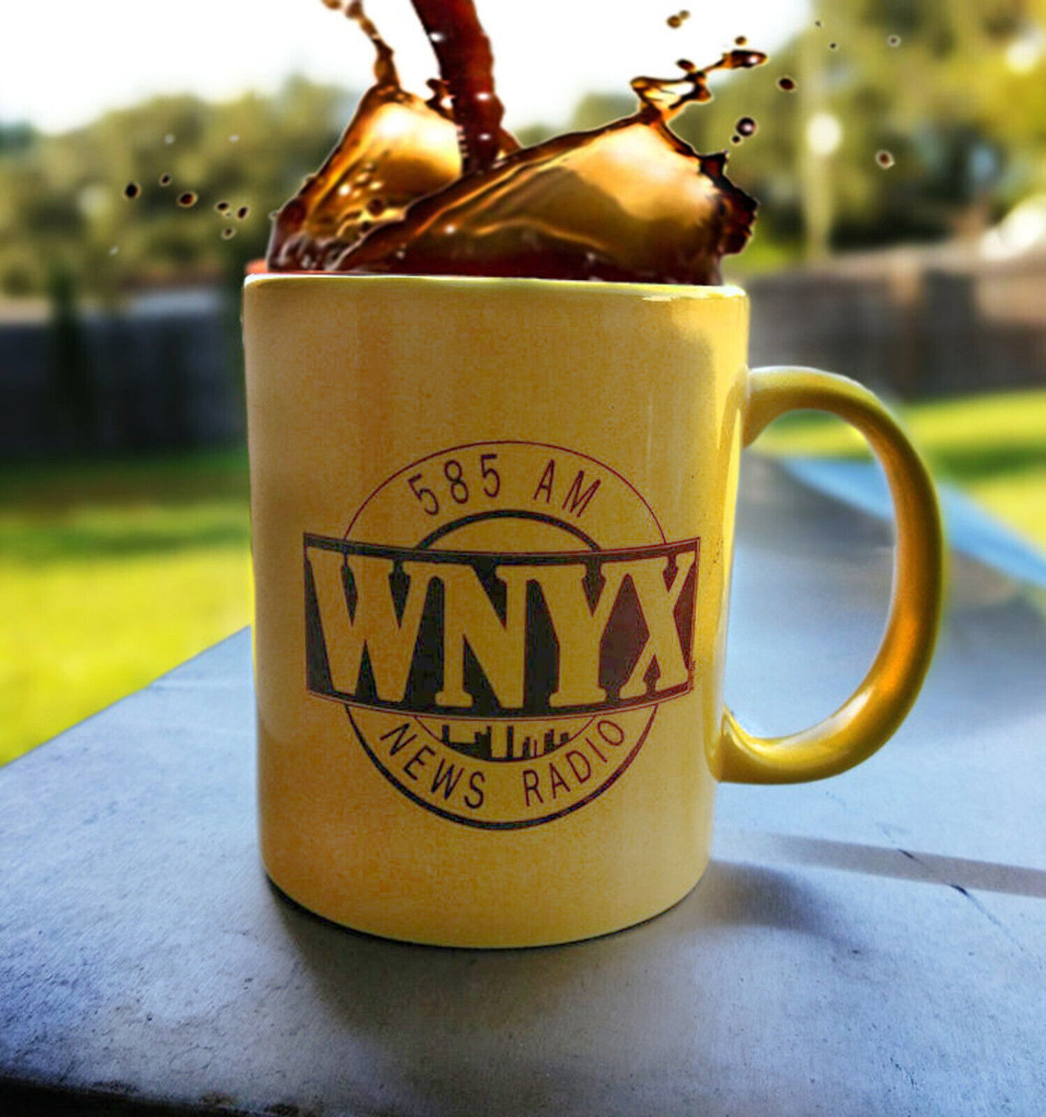 WNYX News Radio 585 AM - The Real Deal This excellent reproduction of the y