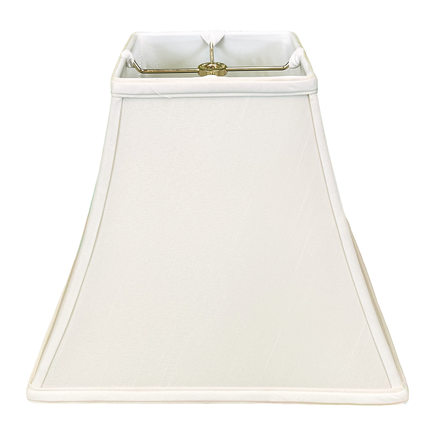 Royal Designs BSO-715-10WH Square Bell Basic Lamp Shade, 5 x 10 x 9, White
