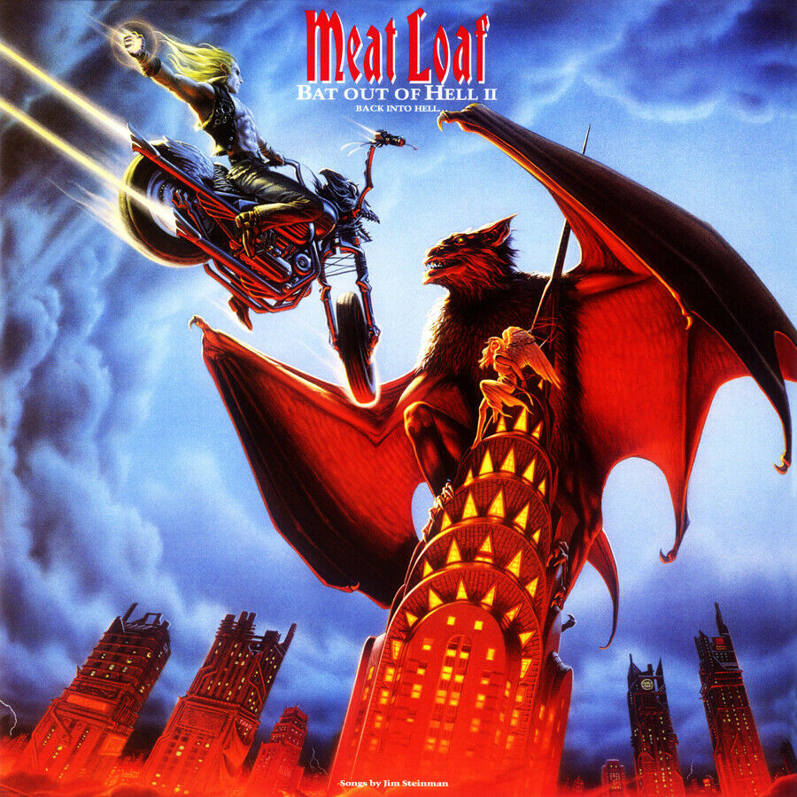 Album Covers Meat Loaf Bat Out of Hell II Back into Hell Poster 24