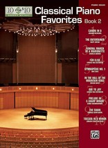 10 for 10 Sheet Music: Classical Piano Favorites - $17.99
