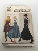 Simplicity Sewing Pattern 9856 Jumper and Knit Top Shirt Uncut Misses 4 ... - $11.99