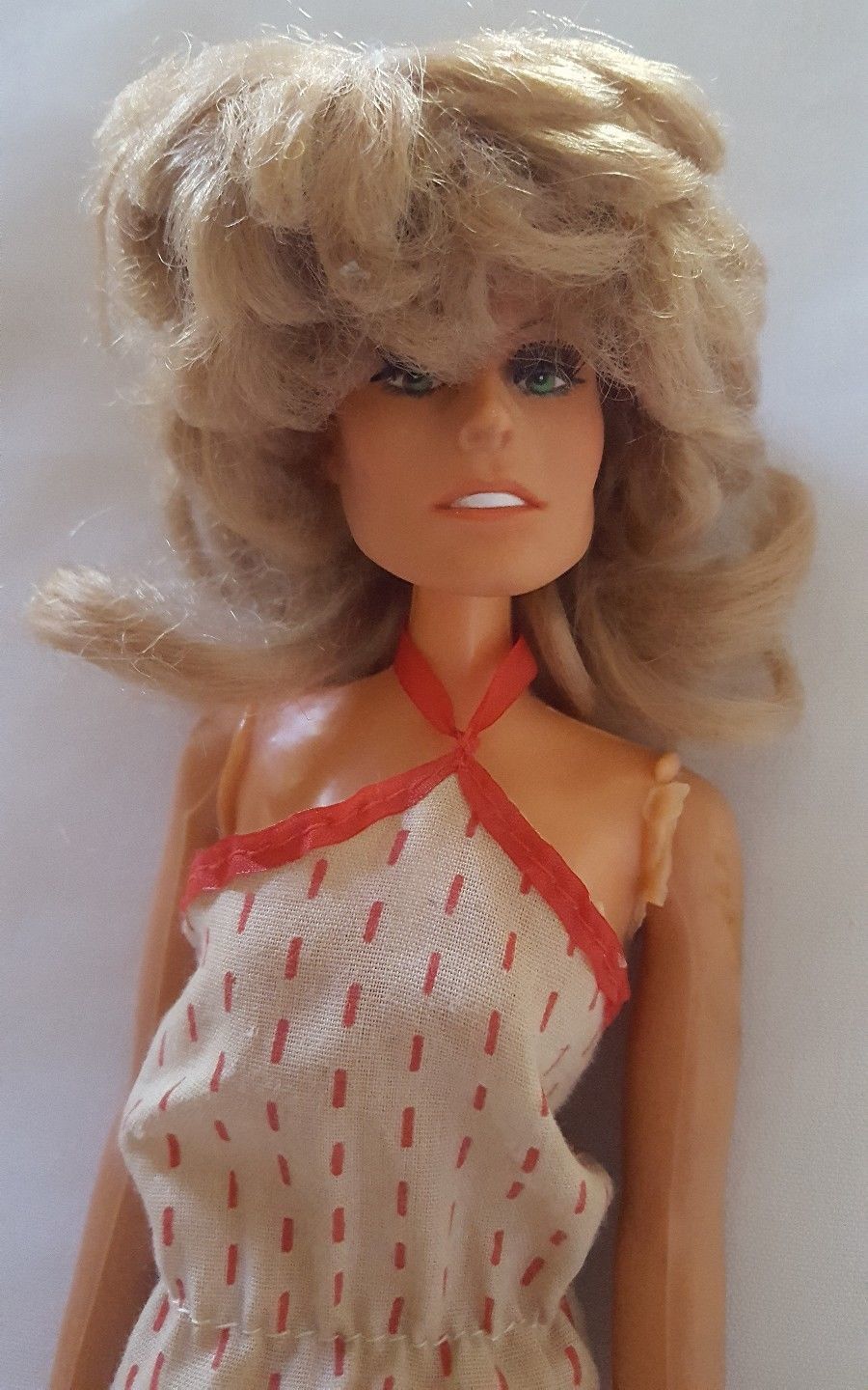1975 FARRAH FAWCETT 12" big hair mego super vintage doll toy Charlie's Angels Celebrity