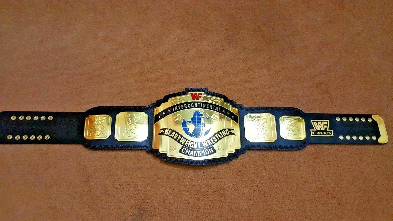 WWF Intercontinental Heavyweight Wrestling Championship Belt.Adult Size ...