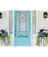 WELCOME Front Door Entrance Wall Art Decal Words Lettering Decor Vinyl S... - $8.42