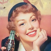 Vintage 1950’s Coca Cola Tin metal Tray Thirst Knows No Season Have A Coke - $41.59