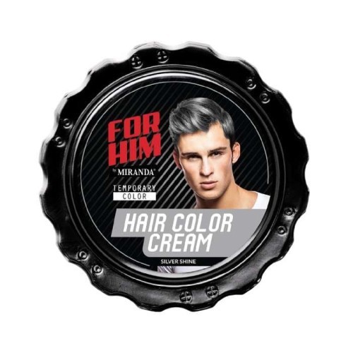Miranda FOR HIM Hair Color Cream -  SILVER SHINE  80GR