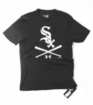 Under Armour Chicago White Sox T-Shirt Small Loose Baseball MLB NWT TRI-... - $31.56