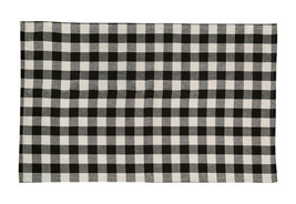 Cotton Kitchen Towels Checkered Black &amp; White 2/pack - $8.59