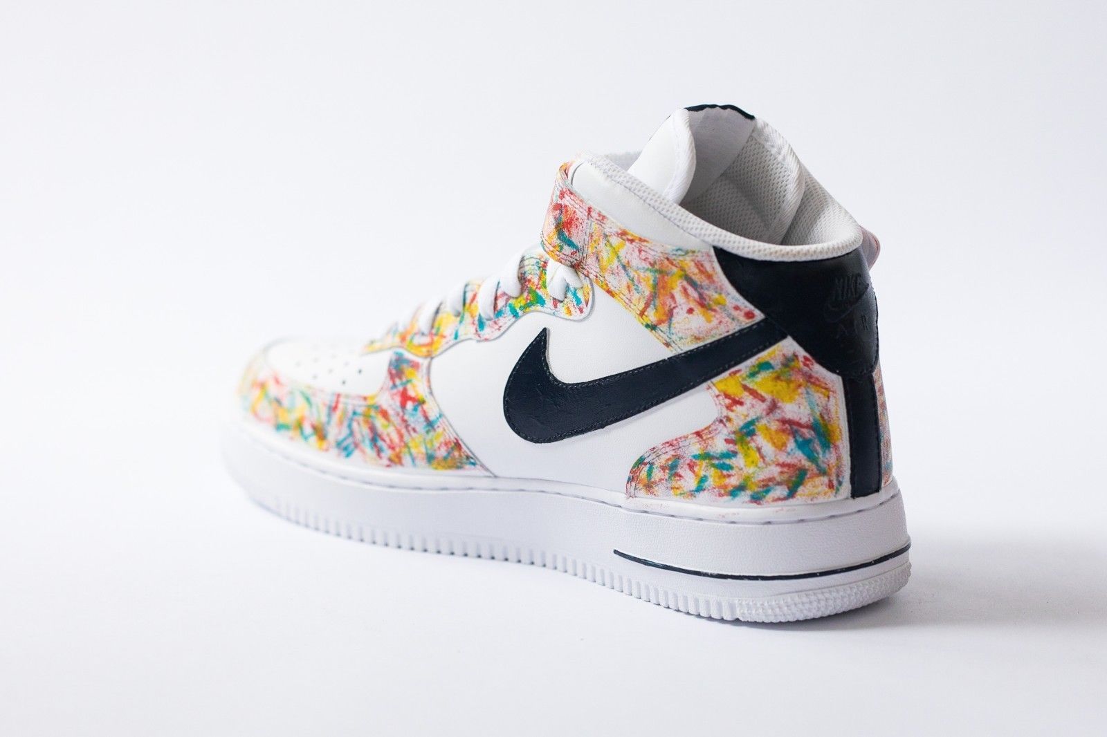 nike air force 1 mid custom "Fruity Pebbles" and 13 similar items
