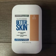 Maybelline Superstay Better Skin Skin Powder #70 PURE BEIGE New - $10.88