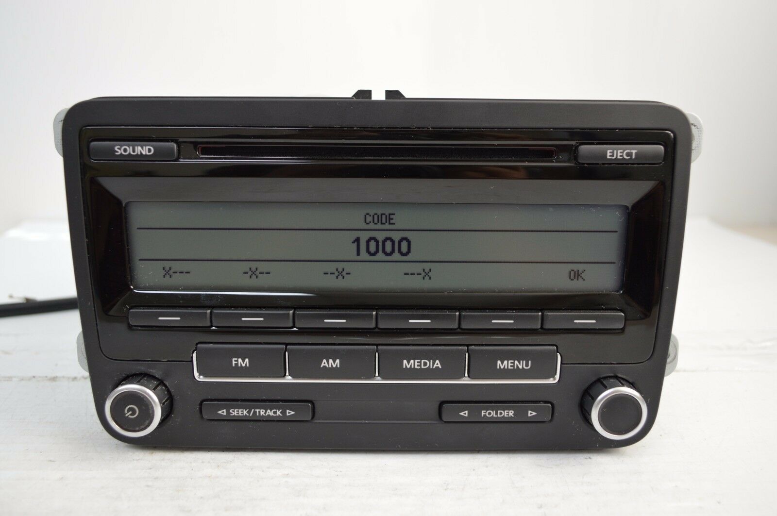 20112015 VW VOLKSWAGEN GOLF RADIO CD PLAYER 5N0035164 N TESTED AA34020 Other