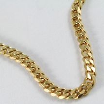 MASSIVE 18K GOLD GOURMETTE CUBAN CURB CHAIN 2.8 MM 24 IN. NECKLACE MADE IN ITALY image 5