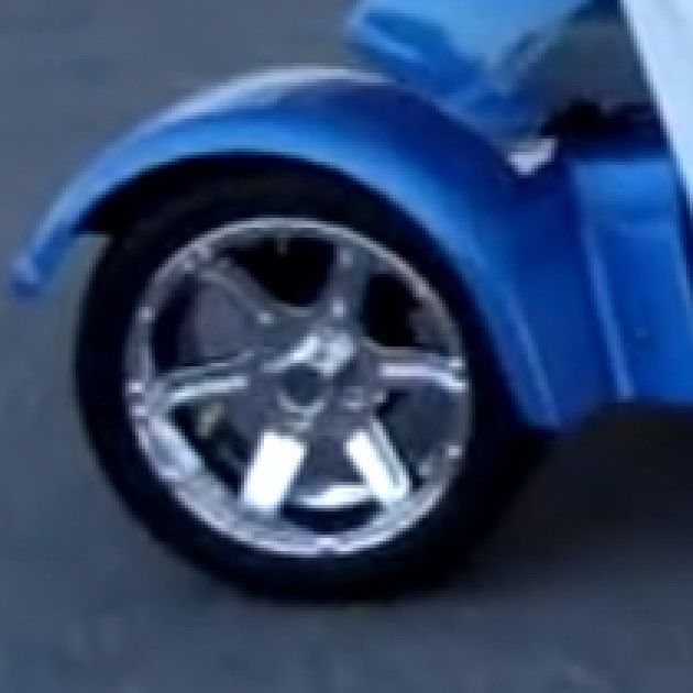 Gem Car 14" Aluminum Wheels and Tires 2153514 DOT Chrome Dipped Other