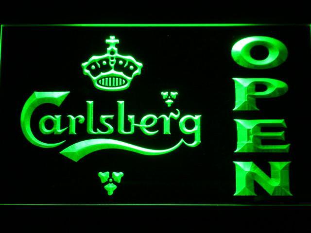 Carlsberg Open LED Neon Sign home decor crafts