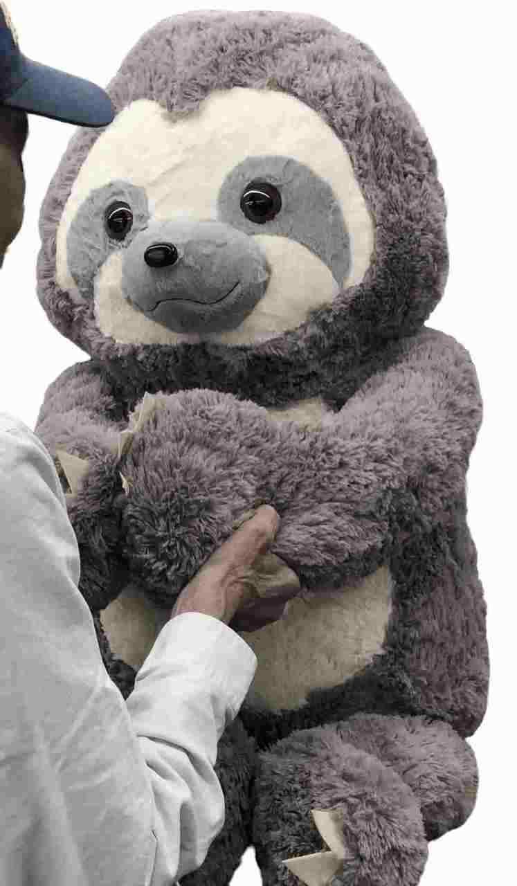 giant plush sloth