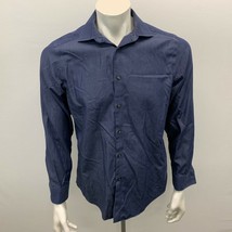 Calvin Klein Dress Shirt Men’s 15 1/2 Blue Slim Fit Cotton - $18.80