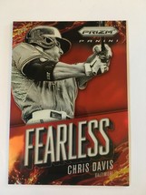 2014 Panini Prizm Baseball Fearless Prizm Red #4 Chris Davis /25 - $28.95
