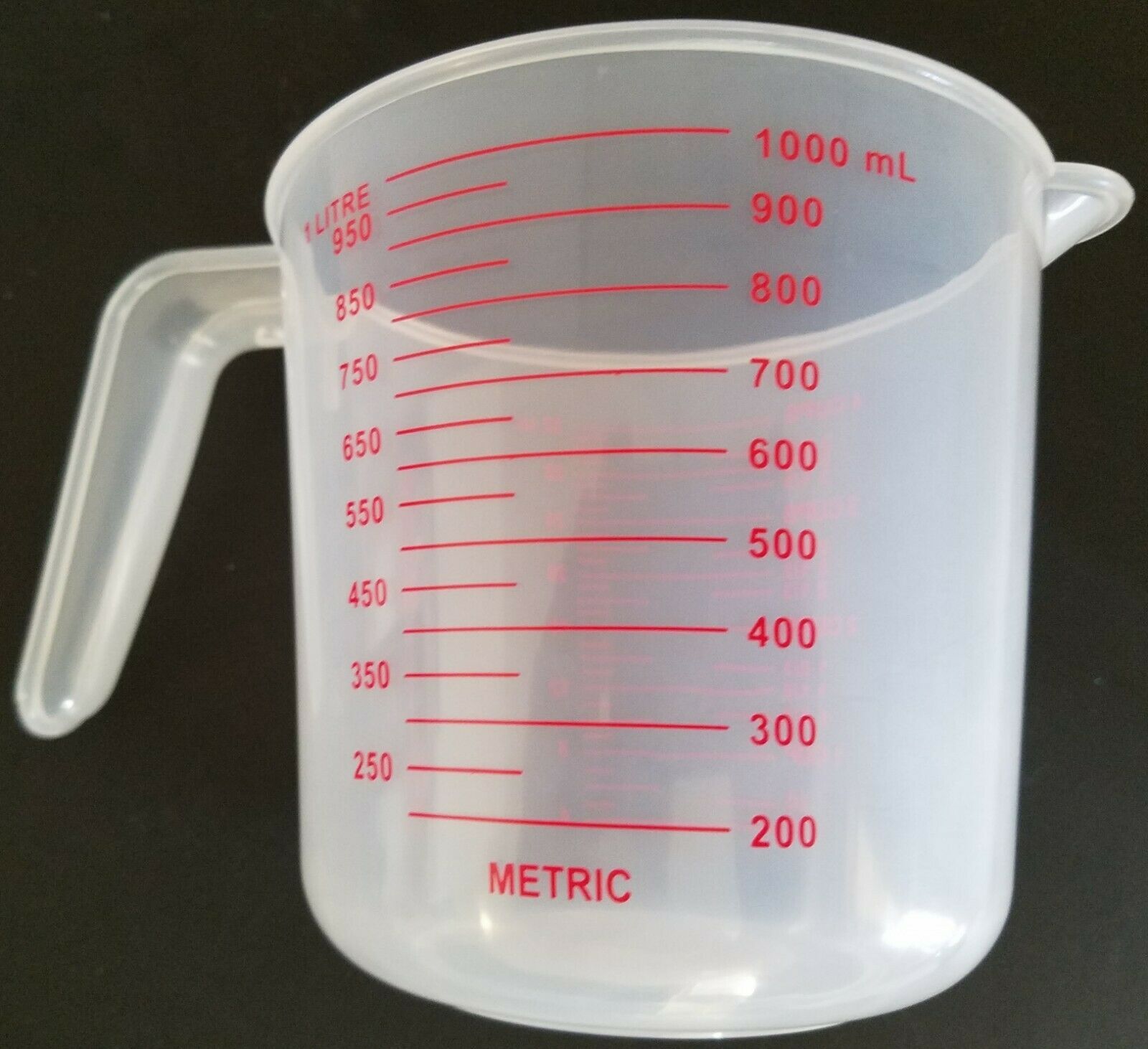 cups in a liter