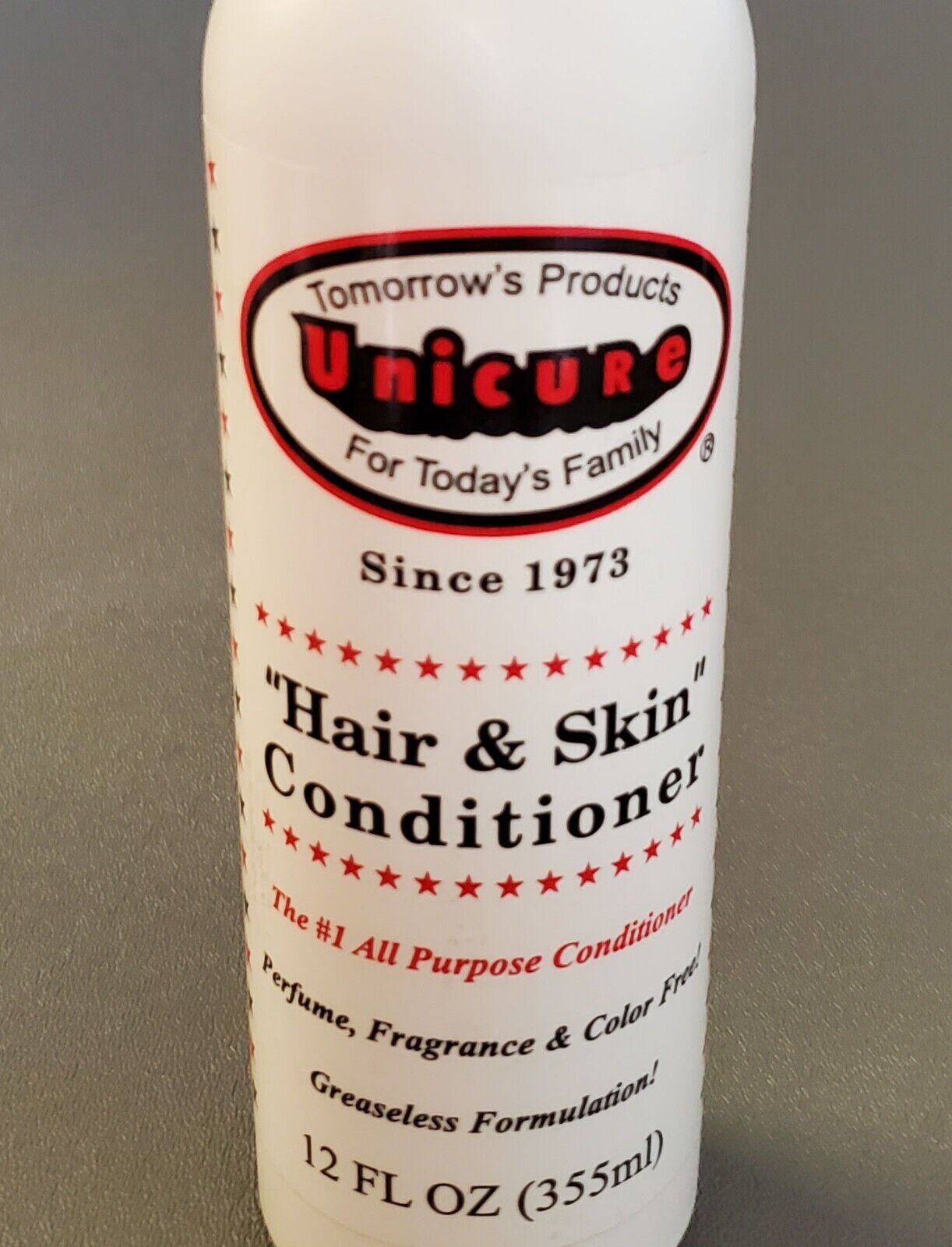 Unicure Hair and Skin Conditioner New 12 Oz Hard to Find Last Ones Shampoo & Conditioning